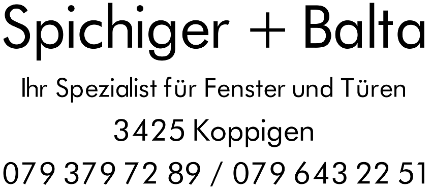 Spichiger + Balta GmbH